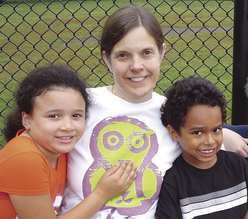 Barb w/ students